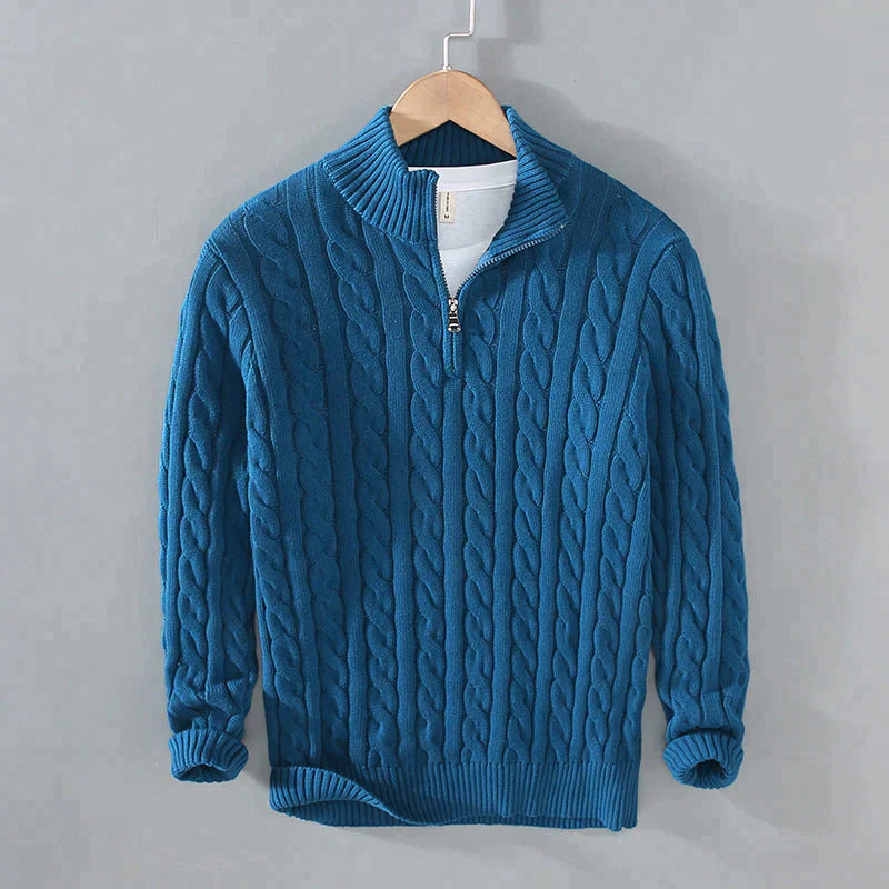 Baymia | Pullover with half zip