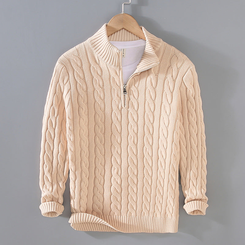 Baymia | Pullover with half zip