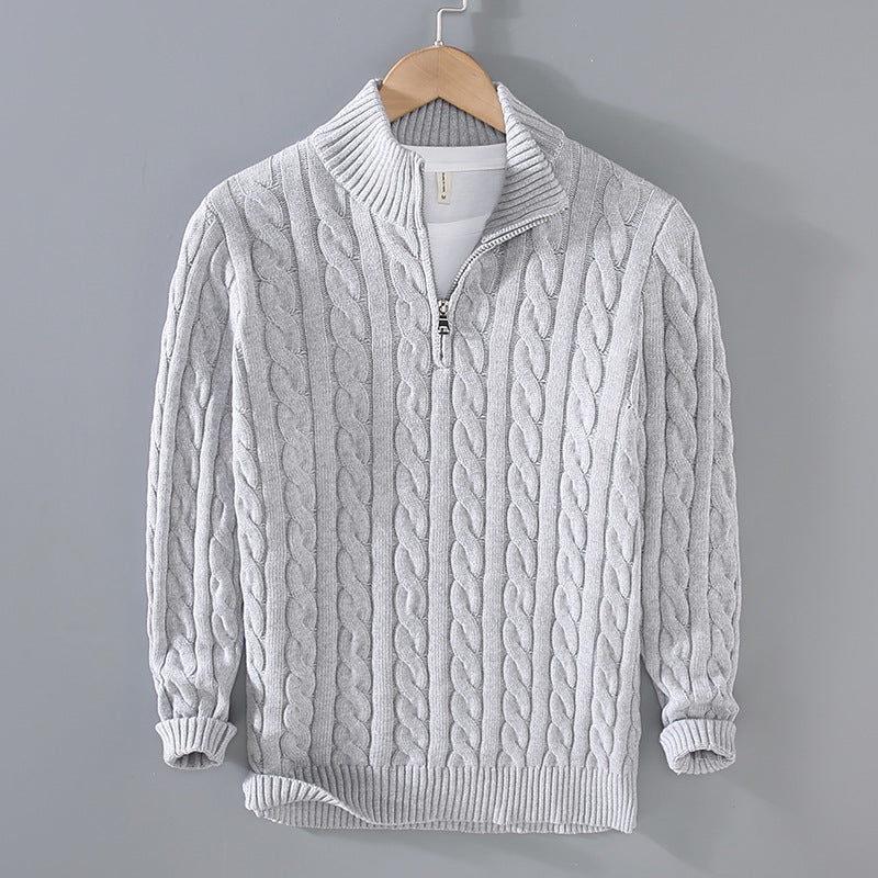 Baymia | Pullover with half zip